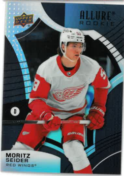 2021-22 UD Allure Black Rainbow Rookie Moritz Seider č. 130