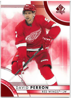 2023-24 UD SP Authentic Limited David Perron č. 77
