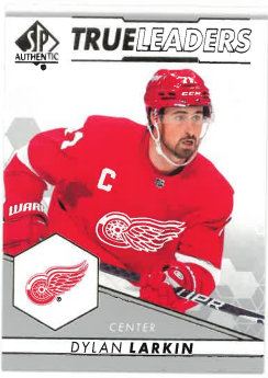 2022-23 UD SP Authentic True Leader Dylan Larkin č. TL-12