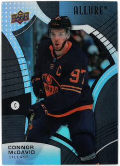 2021-22 UD Allure Black Rainbow Connor McDavid č. 97