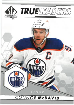 2022-23 UD SP Authentic True Leaders Connoc McDavid č. TL-9
