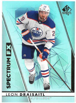 2022-23 UD SP Authentic Spectrum FX Leon Draisaitl č. S-25