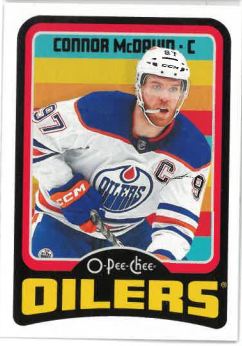2024-25 UD O-Pee-Chee Retro Connor McDavid č. 24