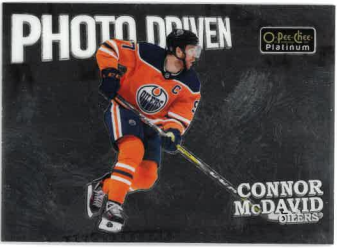 2022-23 UD O-Pee-Chee Platinum Photo Driven Connor McDavid č. PD-2