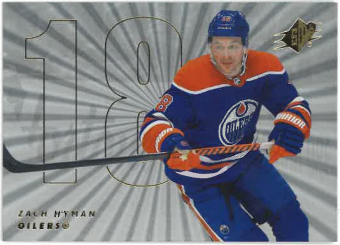 2024-25 UD SPx Silver Zach Hyman č. 18