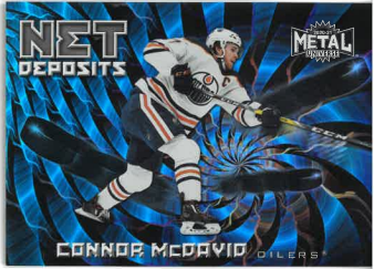 2020-21 UD Metal Universe Net Deposits Connor McDavid č. ND-19
