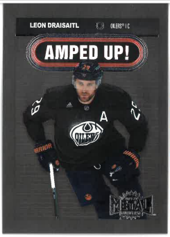 2021-22 UD Metal Universe Amped Up! Leon Draisaitl č. AU-7