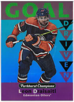 2023-24 UD Parkhurst Champions Goal Driven Leon Draisaitl č. GD-12