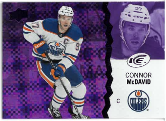 2023-24 UD Ice Purple Connor McDavid č. 42
