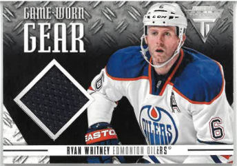 2012-13 Panini Titanium Game Worn Gear Ryan Whitney č. GG-RW