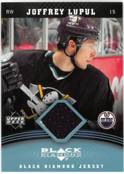 2006-07 UD Black Diamond Jersey Joffrey Lupul č. J-JL