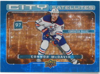 2024-25 UD Series I City Satellites Connor McDavid č. CS-3