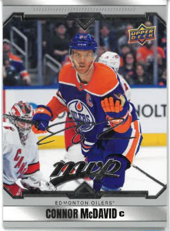2024-25 UD MVP Silver Script Connor McDavid č. 97