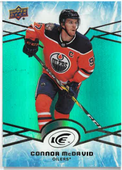 2018-19 UD Ice Green Connor McDavid č. 12