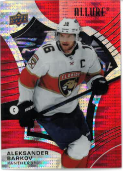 2021-22 UD Allure Red Rainbow Alexander Barkov č. 31