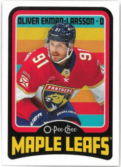 2024-25 UD O-Pee-Chee Retro Oliver Ekman-Larsson č. 329