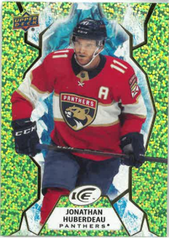 2021-22 UD Ice Green Jonathan Huberdeau č. 69