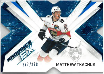 2022-23 UD SPx Radiance FX Matthew Tkachuk /399 č. RFX-25