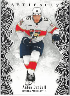 2025-26 UD Artifacts Purple Anton Lundell /25 č. 71