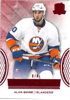 2016-17 UD The Cup Red Foil Rookie Alan Quine /8 č. 188