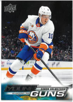 2022-23 UD Extended Young Guns Simon Holmstrom č. 713