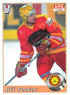 1995-96 APS Jiří Poukar HC Dukla Jihlava č. 190
