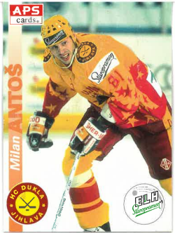 1996-97 APS Milan Antoš HC Dukla Jihlava č. 330