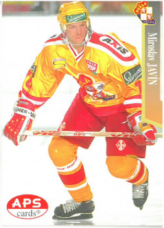 1997-98 APS Miroslav Javín HC Dukla Jihlava č. 294