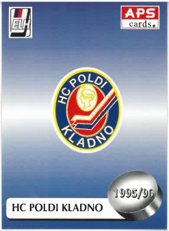 1995-96 APS HC Poldi Kladno Logo Teamu