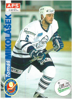 1996-97 APS Tomáš Mikolášek HC Poldi Kladno č. 88