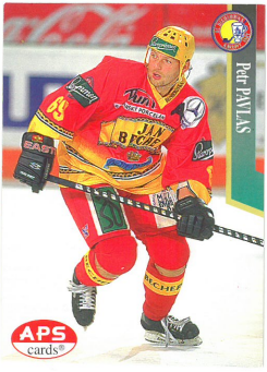 1997-98 APS Petr Pavlas HC Becherovka Karlovy Vary č. 222