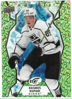 2021-22 UD Ice Green Rookie Rarmus Kupari č. 105