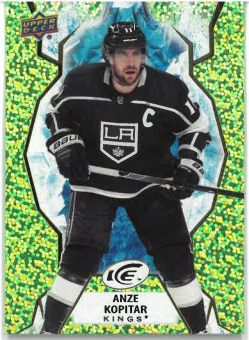 2021-22 UD Ice green Anze Kopitar č. 37