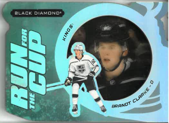 2022-23 UD Black Diamond Run For The Cup Brandt Clarke /99 č. RUN-BC