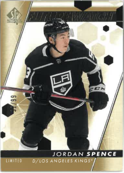 2022-23 UD SP Authentic Future Watch Limited Gold Jordan Spence /99 č. 114
