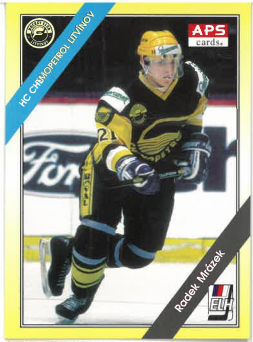 1994-95 APS Radek Mrázek HC Chemopetrol Litvínov č. 210
