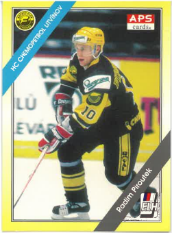 1994-95 APS Radim Piroutek HC Chemopetrol Litvínov č. 219
