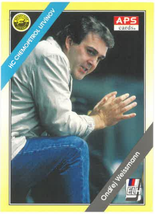 1994-95 APS Ondřej Weissmann HC Chemopetrol Litvínov č. 296
