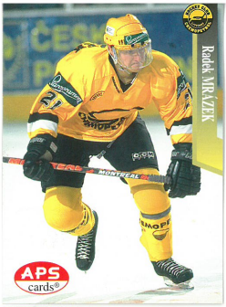 1997-98 APS Radek Mrázek HC Chemopetrol Litvínov č. 82