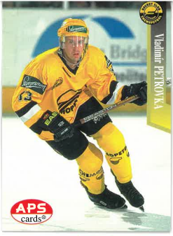 1997-98 APS Vladimír Petrovka HC Chemopetrol Litvínov č. 91