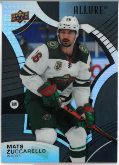 2021-22 UD Allure Black Rainbow Mats Zuccarello č. 90