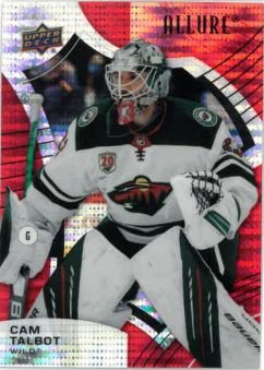 2021-22 UD Allure Red Rainbow Cam Talbot č. 33