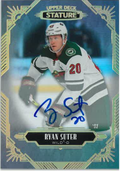 2020-21 UD Stature Auto Ryan Sutter č. 18