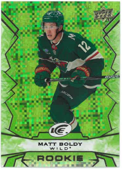2022-23 UD Ice Green Rookie Matt Boldy č. 106