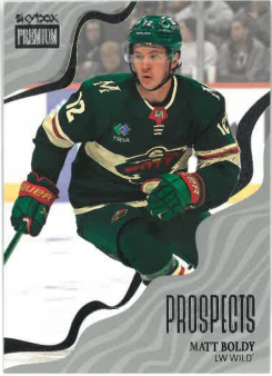 2022-23 UD Metal Universe Prospects Matt Boldy č. PP-3