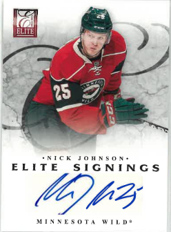 2011-12 Panini Elite Elite Signings Nick Johnson č. 42