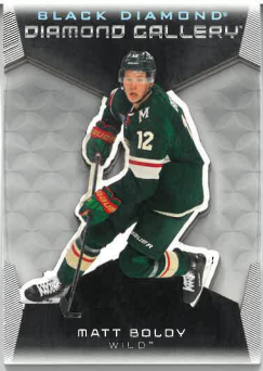 2025-26 UD Black Diamond Gallery Matt Boldy č. DG-MG