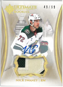 2023-24 UD Ultimate Collection Ultimate Rookie RPA Nick Swaney /99 č. 188