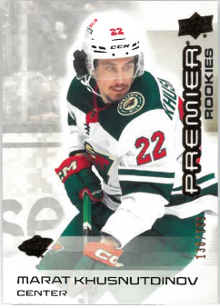 2024-25 UD Premier Rookies Marat Khusnutdinov č. 141