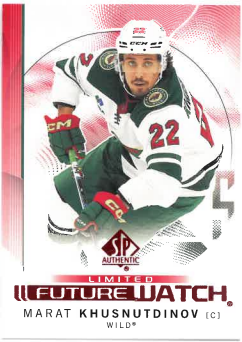 2024-25 UD SP Authentic Future Watch Marat Khusbutdinov č. 124